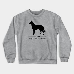 Belgian Laekenois Black Silhouette Crewneck Sweatshirt